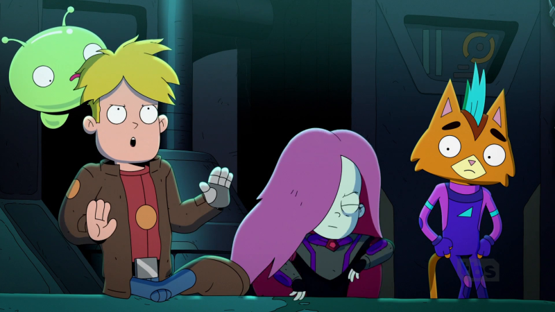 Эш Грейвен Final Space 18