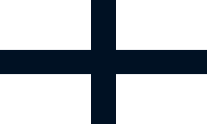 Флаг крест на белом фоне