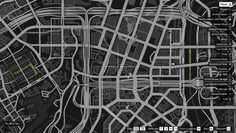 Grove Street карта