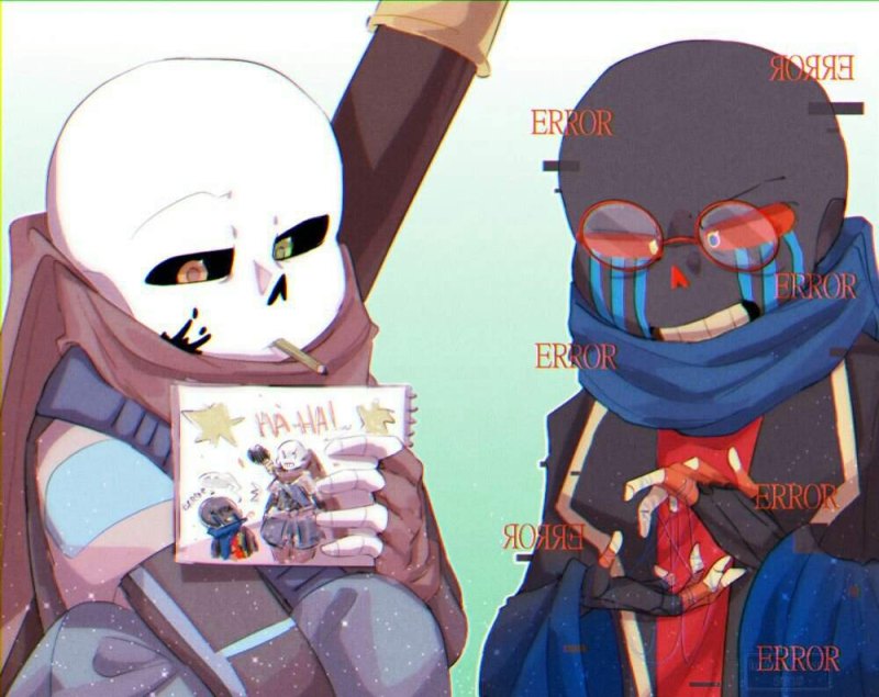 Undertale Эррор и Инк