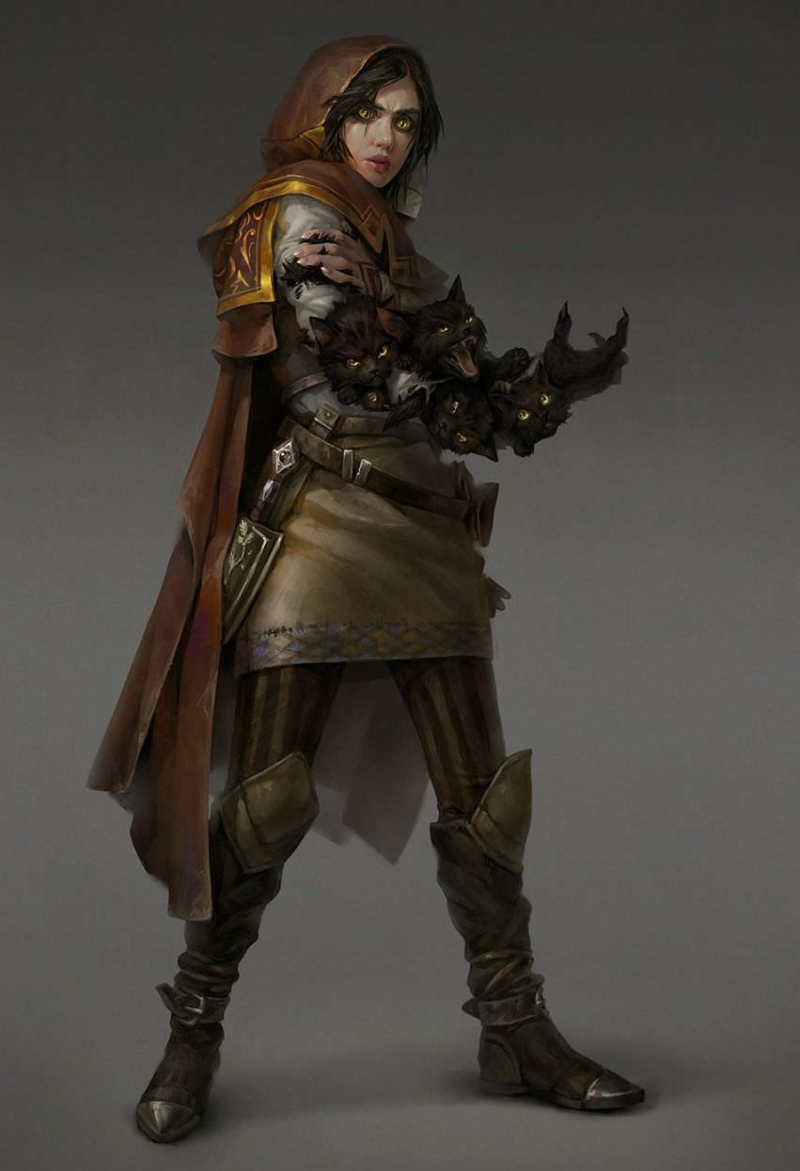 The Witcher Дриада Моренн