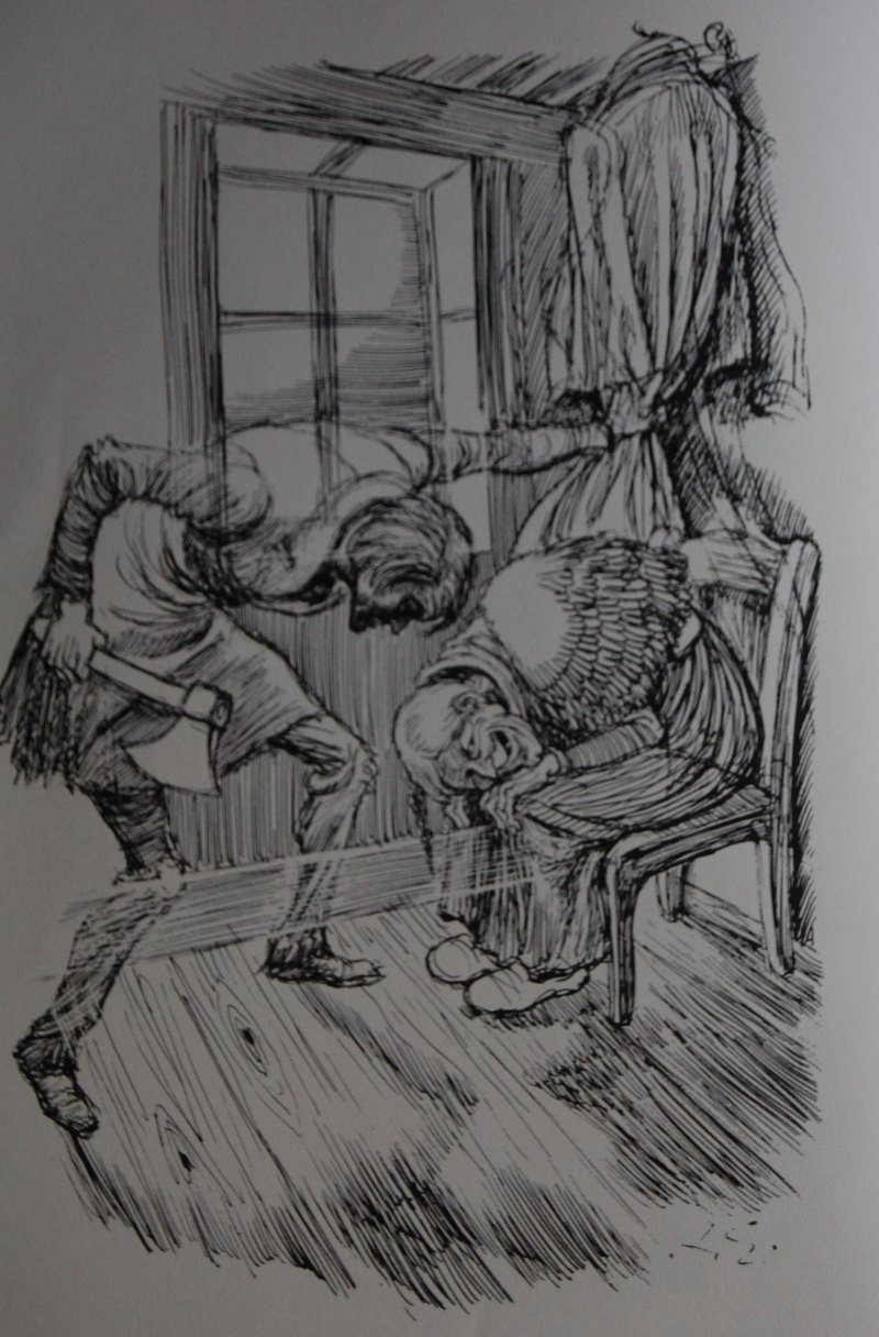 Иллюстрация преступление и наказание сон Раскольникова