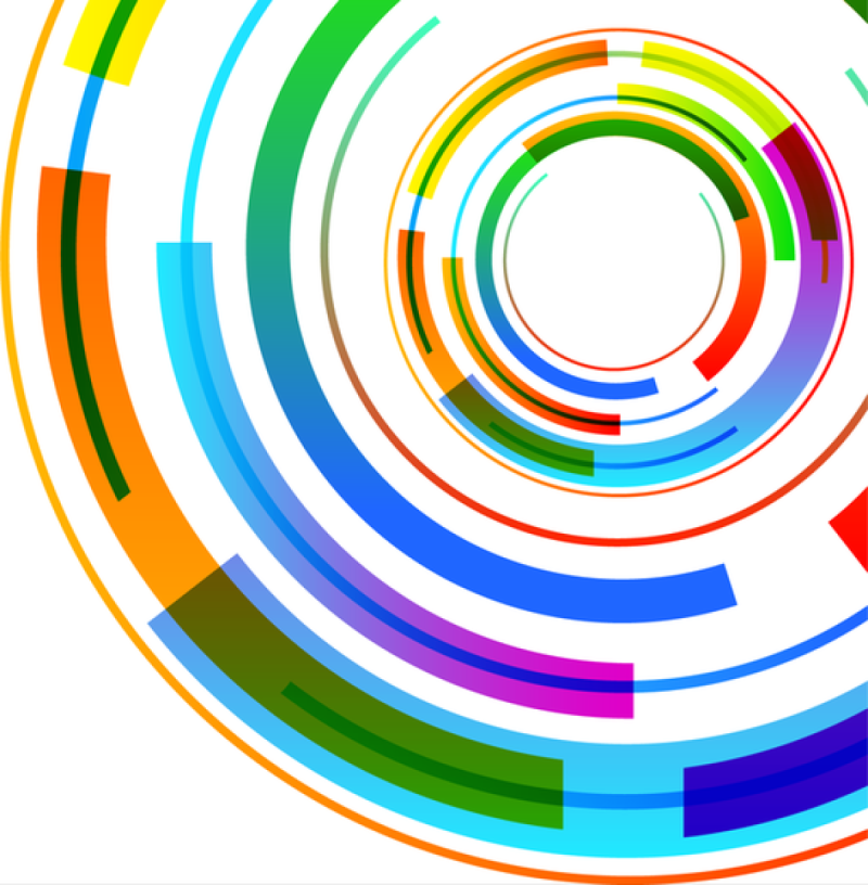 Линия через круги. Разноцветные круги. Цветной круг. Круговая абстракция. Дизайнерские элементы круги.