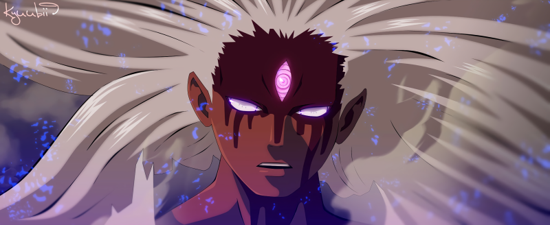Wallpaper Boruto x Momoshiki