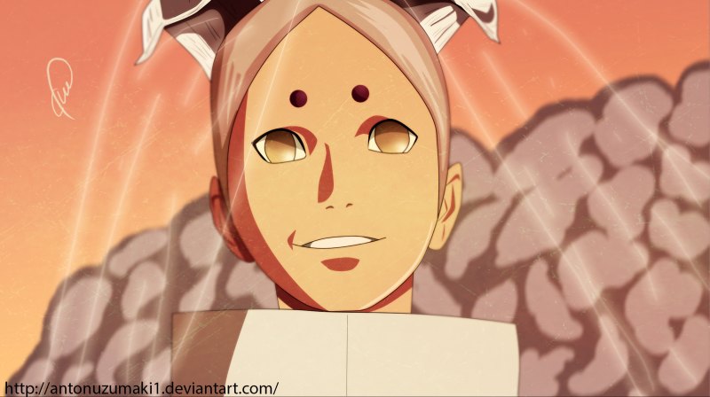 Naruto против Момошики