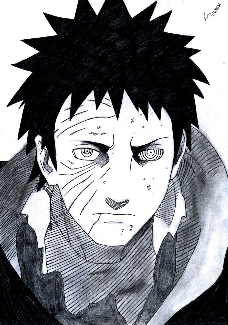 sam 🪶 on X: Fotos de Tobi sem máscara, vulgo Obito Uchiha de Naruto!  👁👄❌ espero que gostem!  / X