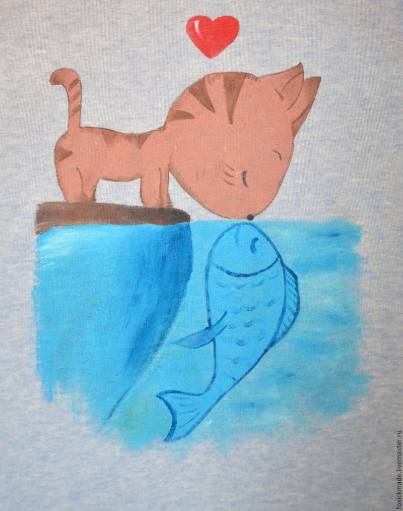 Две рыбы любовь