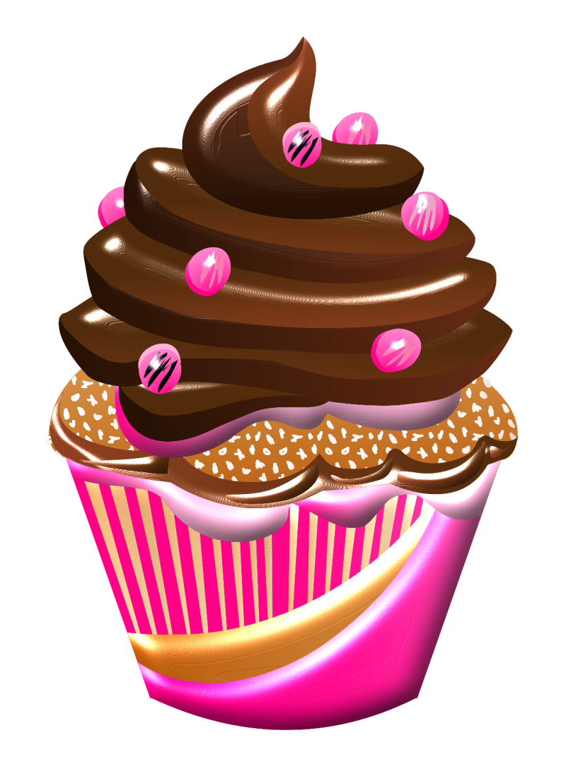 Пирожное мультяшное