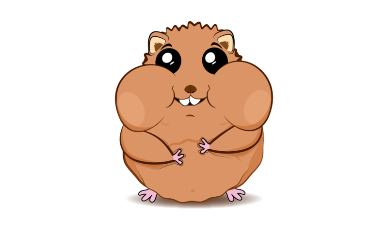 Хомяк мультяшный