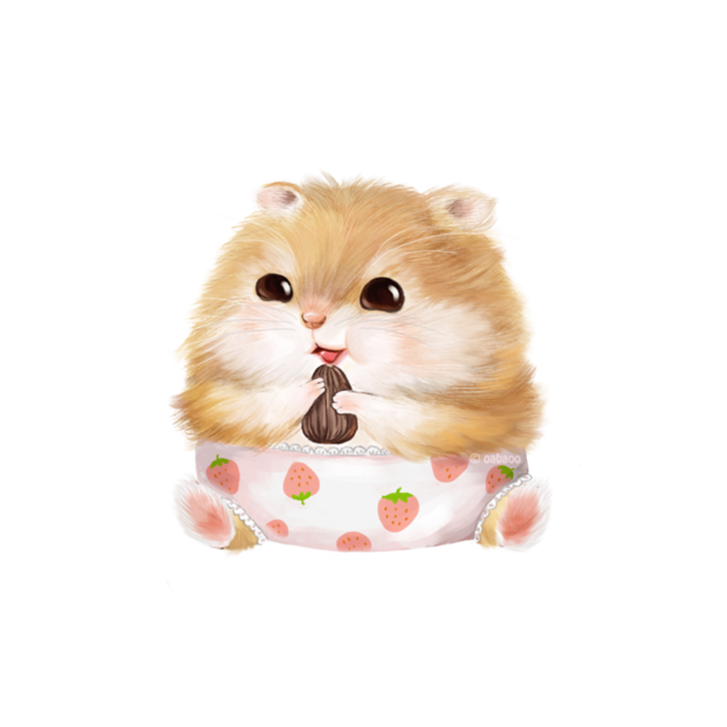 Милые животные на белом фоне