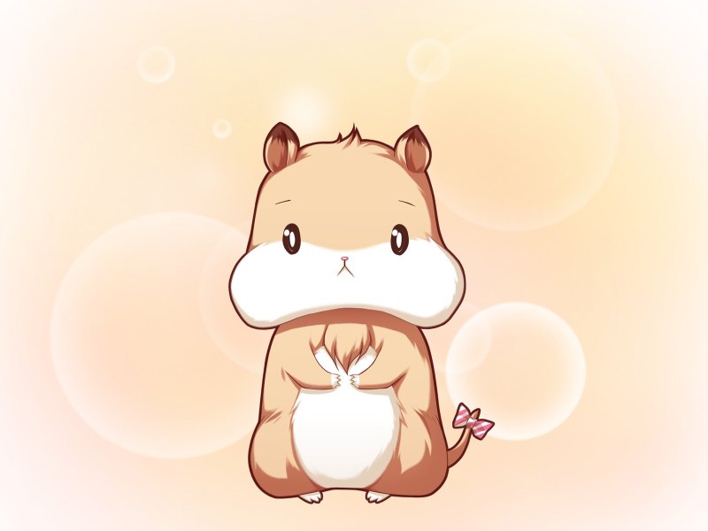 Анимешный хомяк