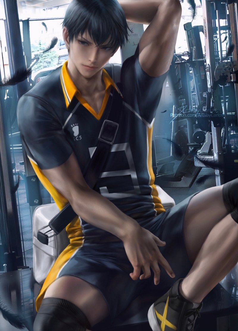 Кагеяма смущается