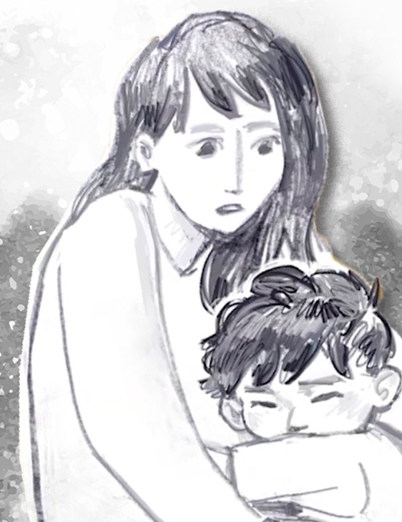 Аниме парень в майке