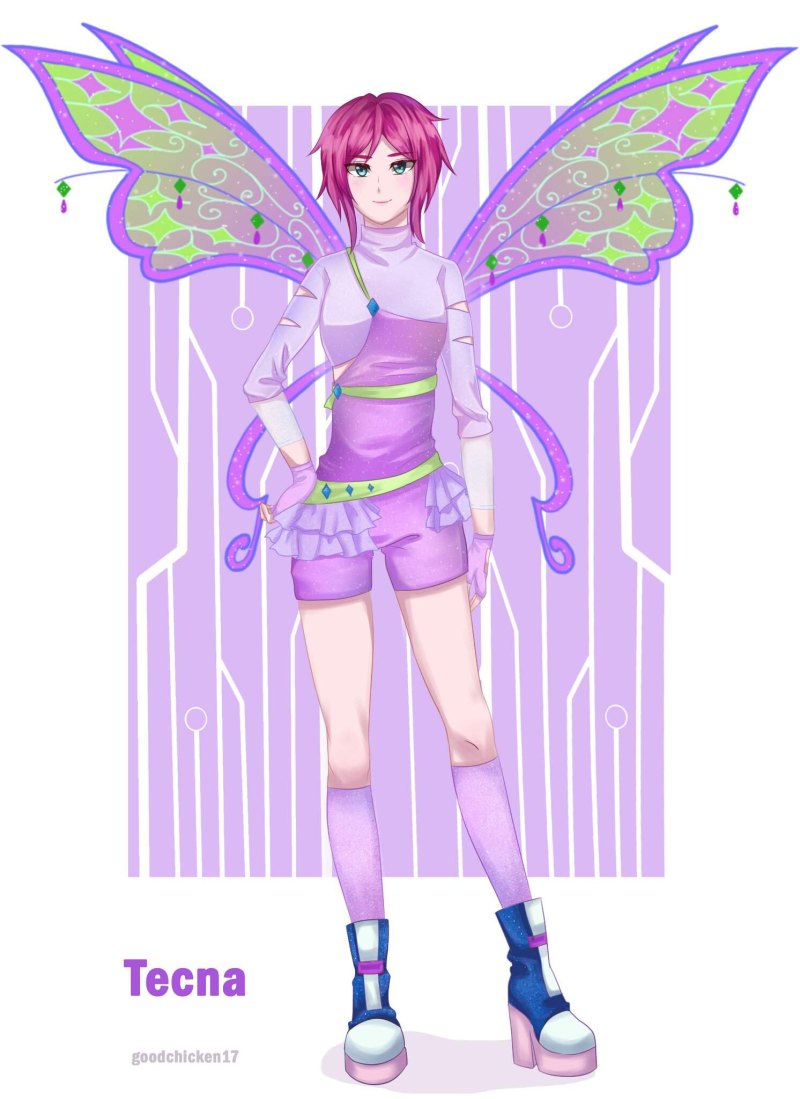 Винкс арты Текна