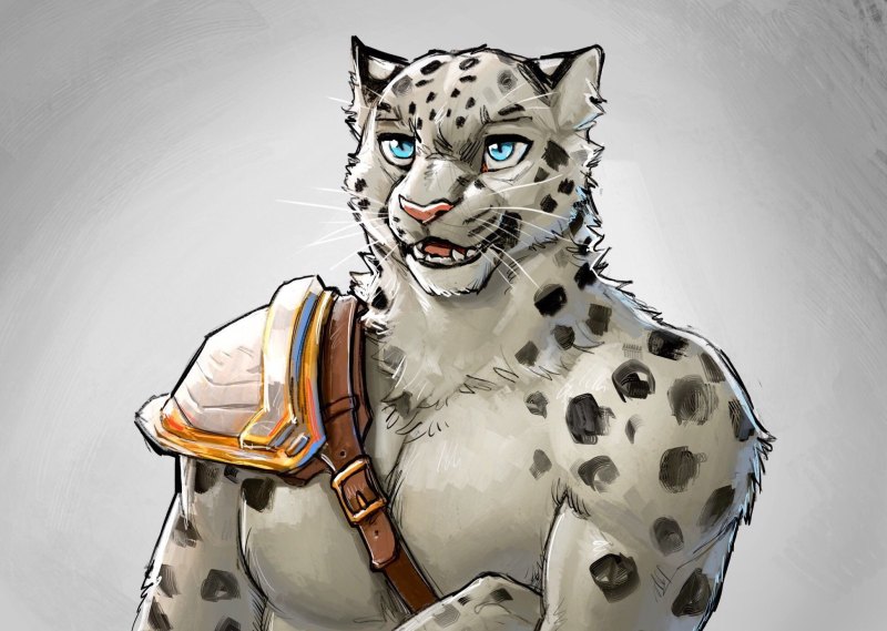 Каджит снежный Барс