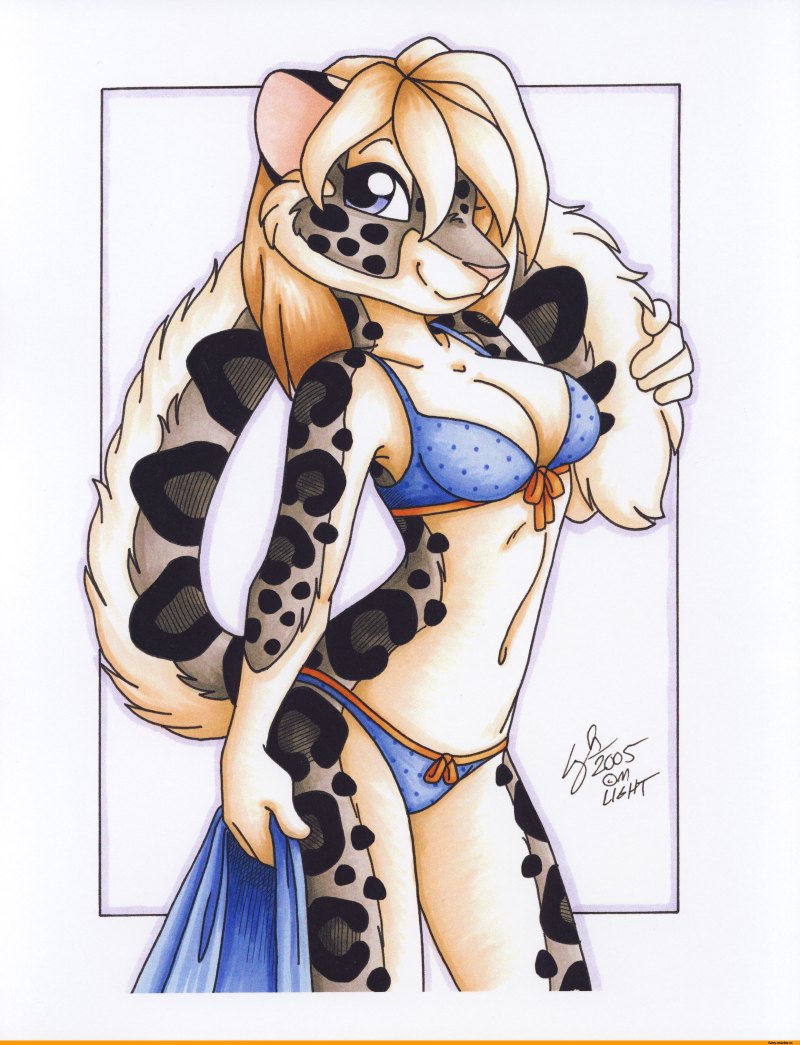 Фурри снежный Барс