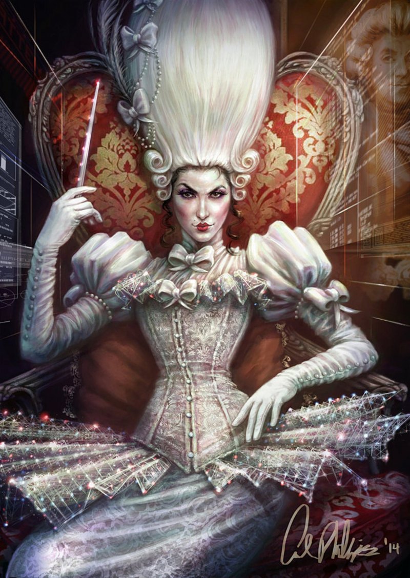 Аниме Королева трон
