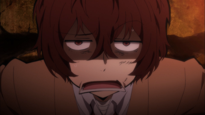 Чуя Накахара испуганный