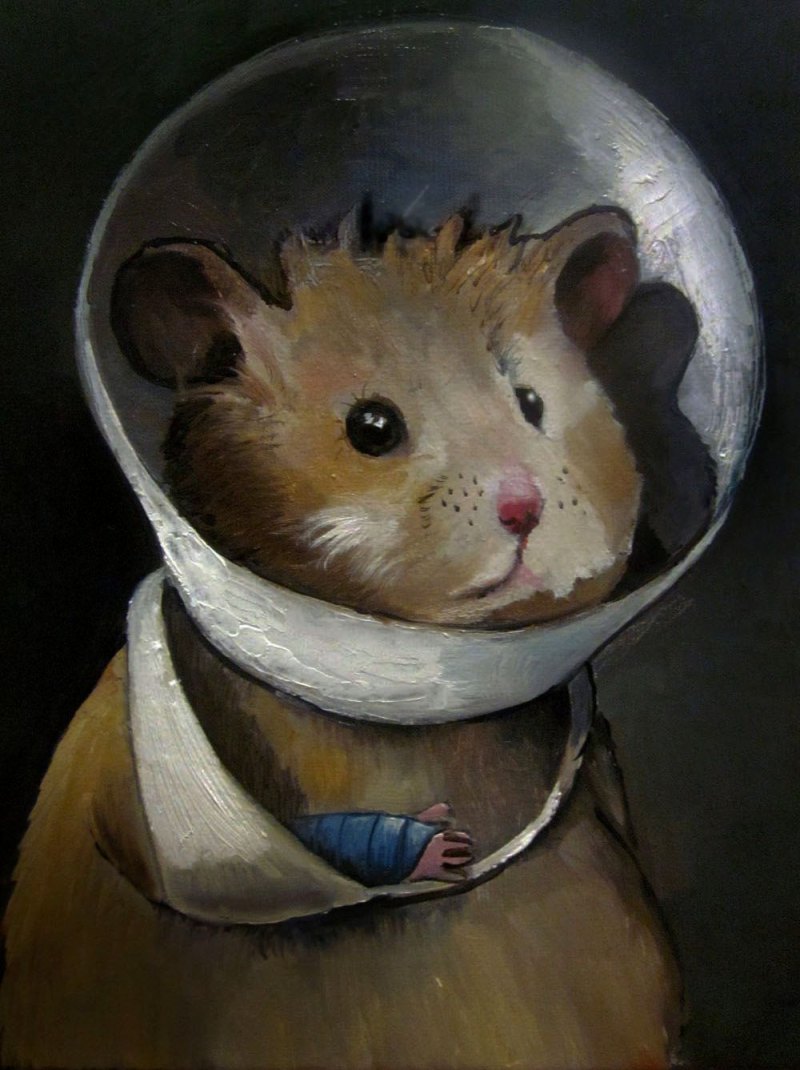 Хомяк мультяшный Обжора