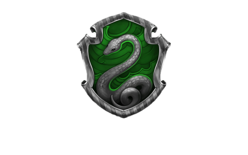 Знак факультета Слизерин
