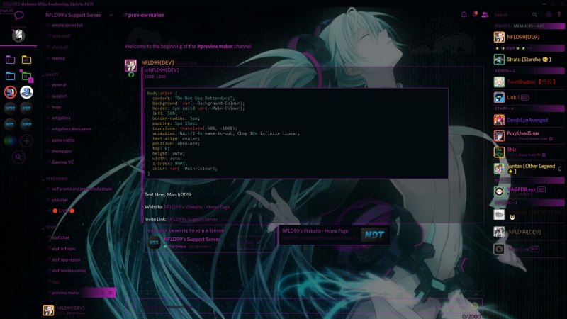 Обои беттер дискорд аниме