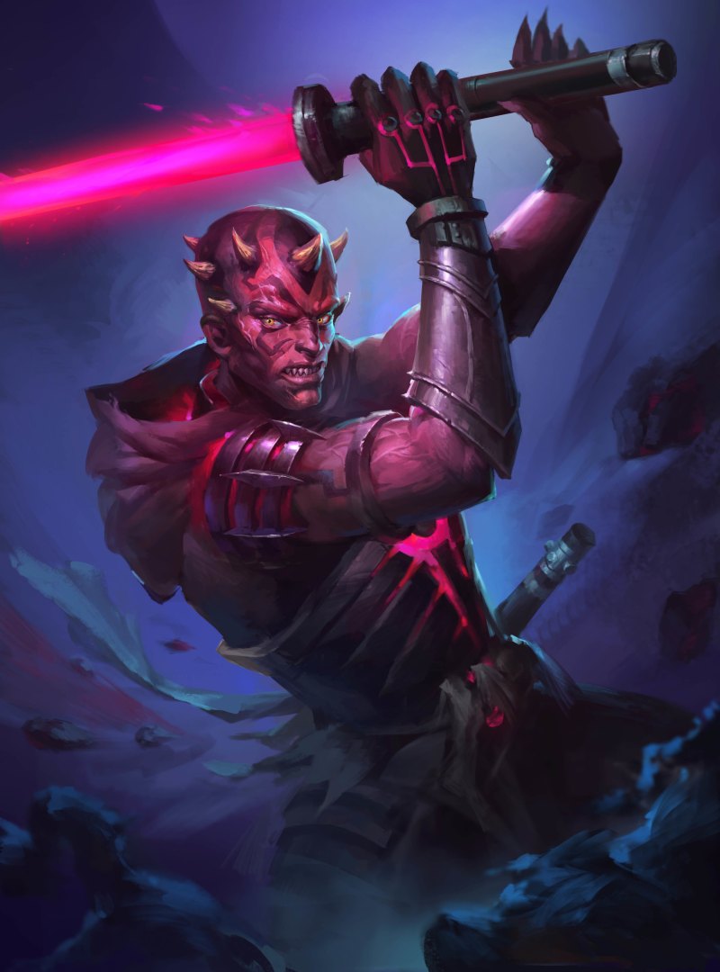 Star Wars Дарт мол арт