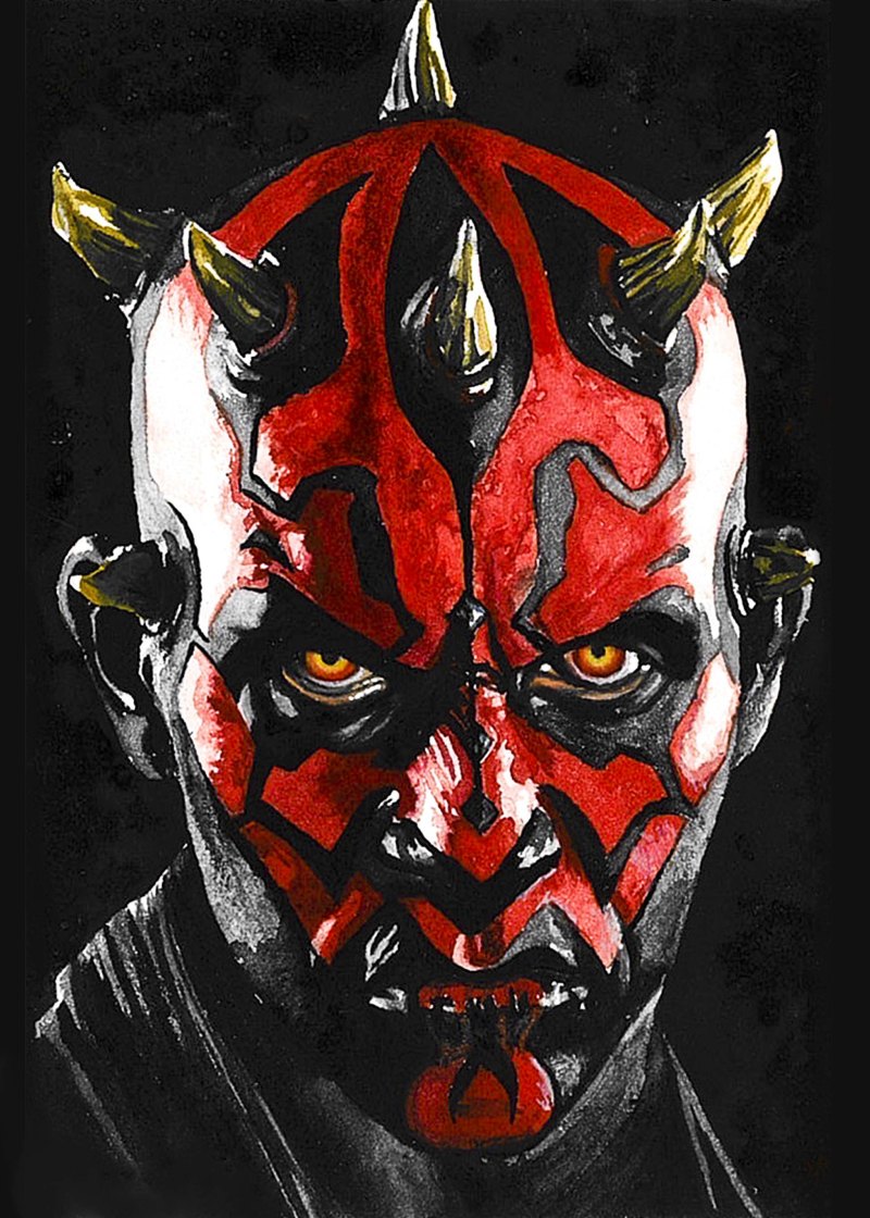 Darth Maul Art