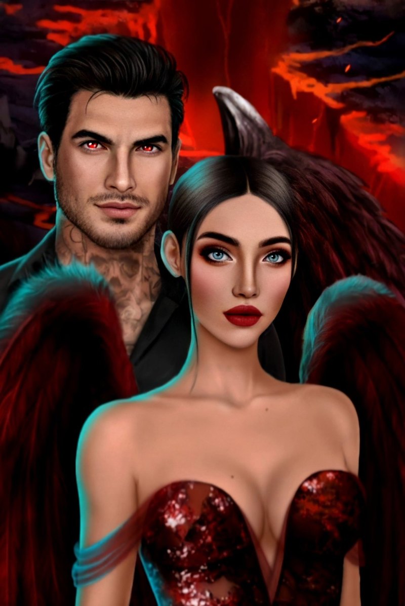 Клуб романтики секрет небес Люцифер и Вики