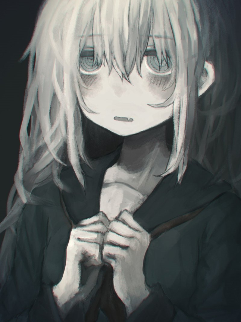 Грустное аниме