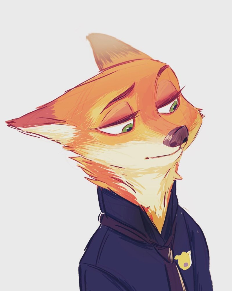 Ник Уайльд арт