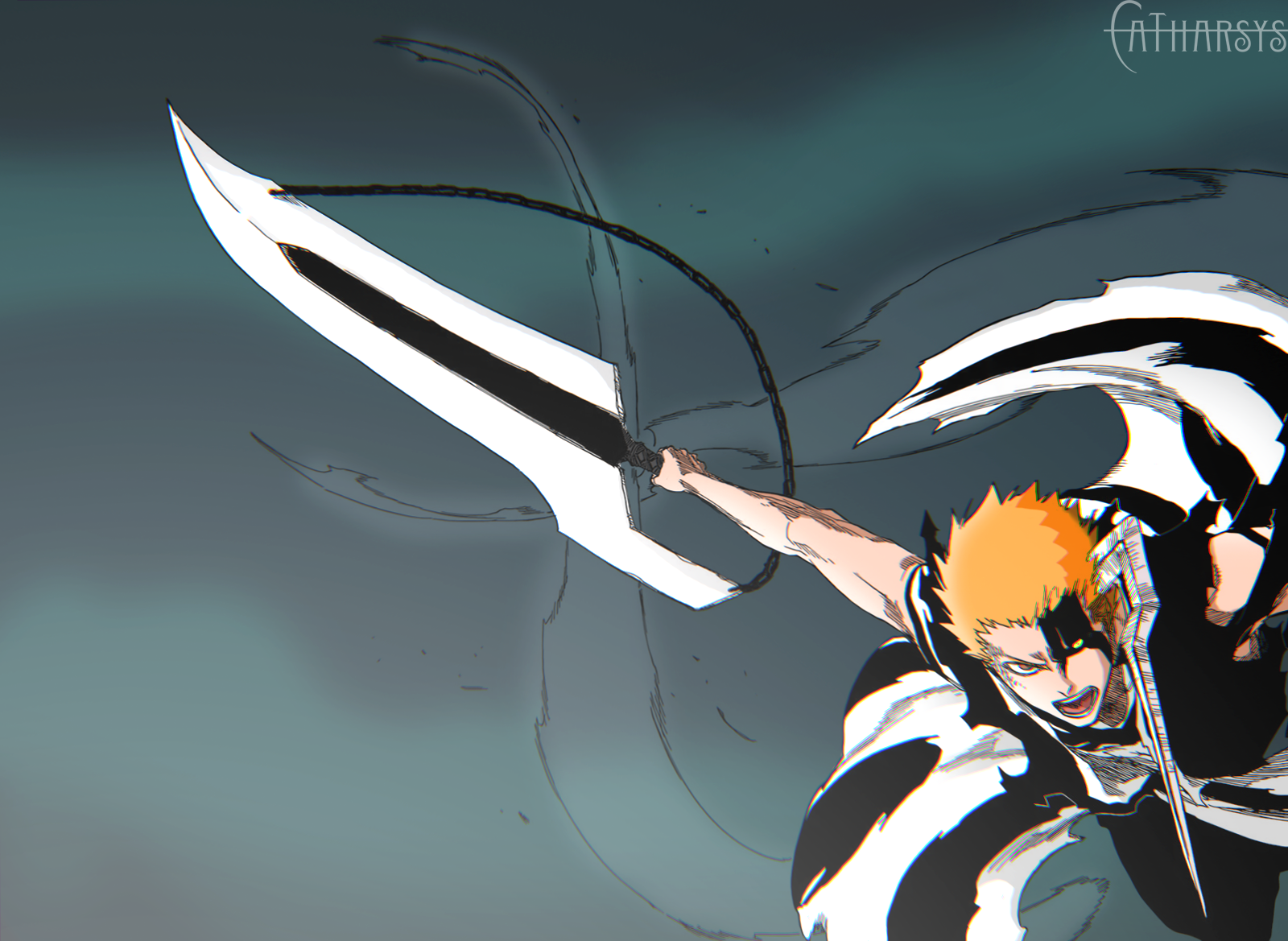 Ichigo bankai. Блич банкай Ичиго.