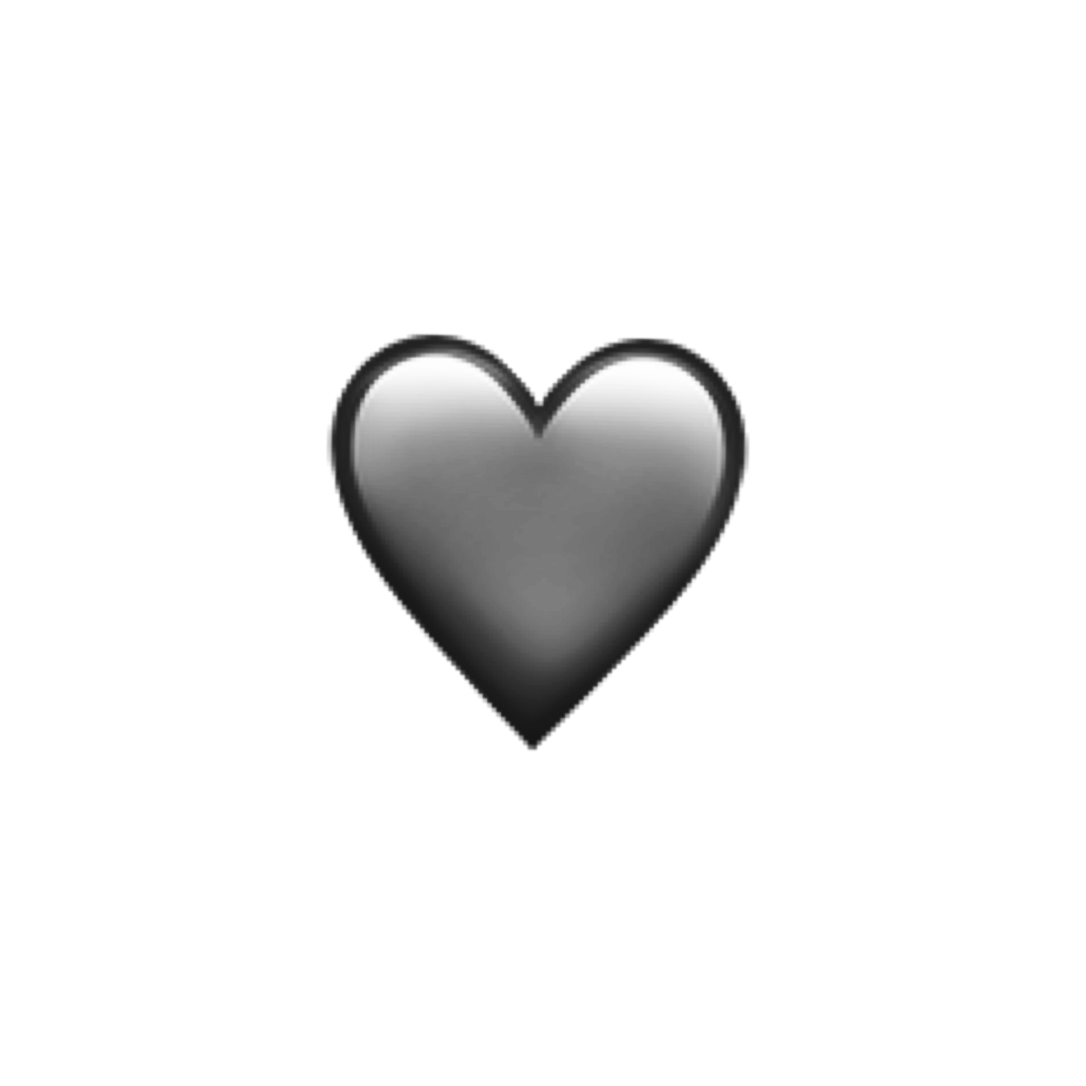 Сердце эмодзи айфон на прозрачном фоне