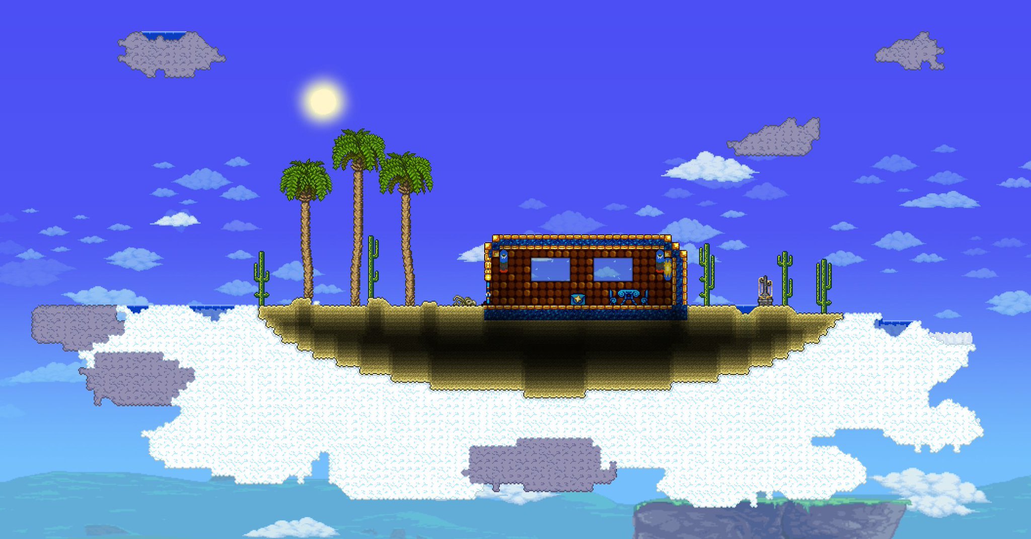 No floating islands terraria фото 41