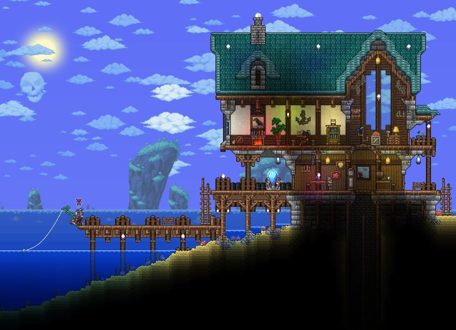 How to build in terraria фото 21