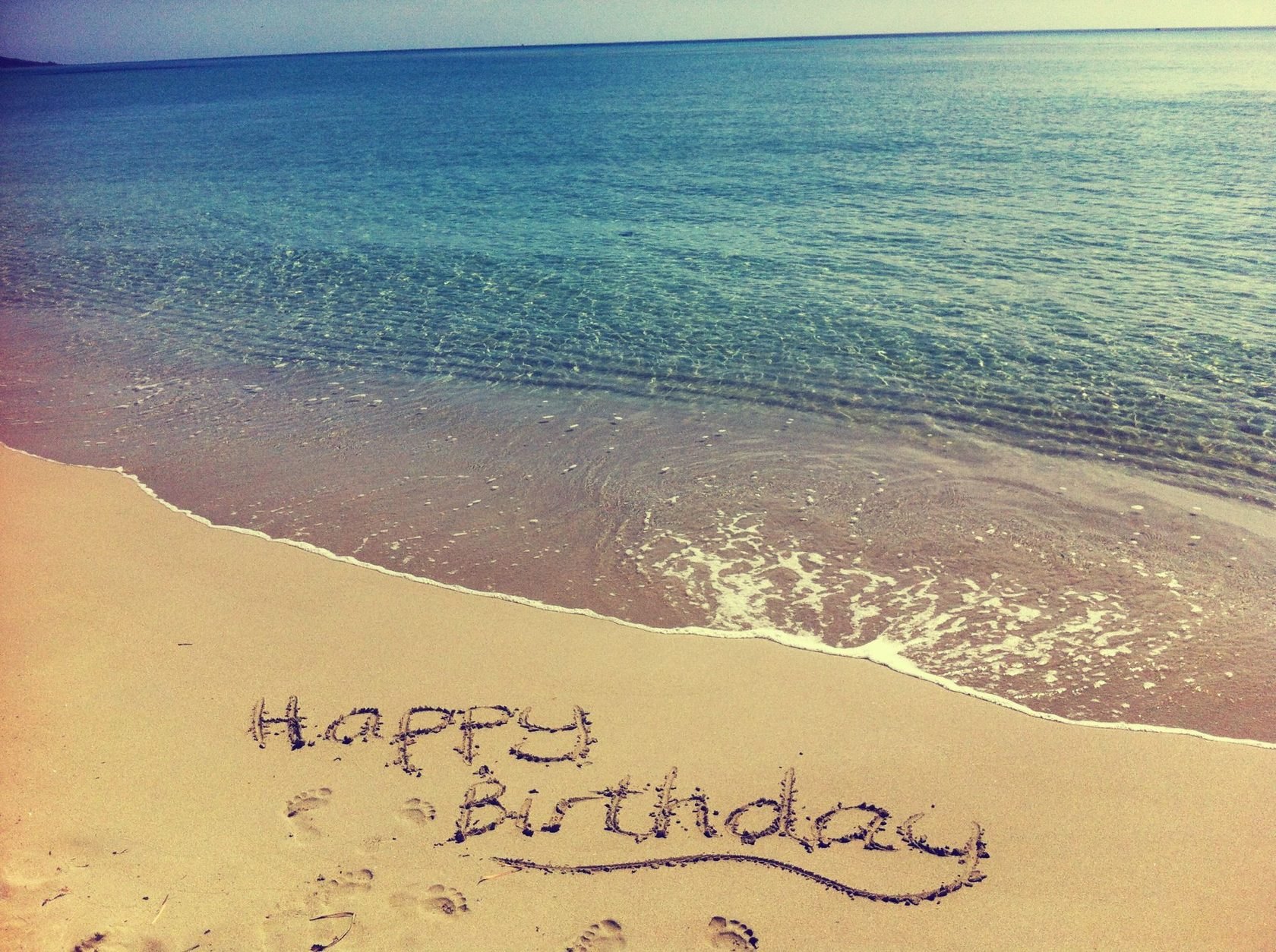 с днем рождения море пляж поздравления | ОК