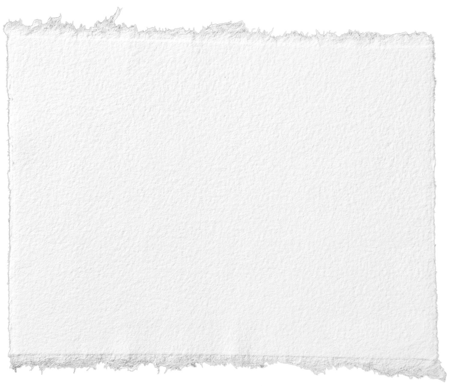 Белый лист акварельной бумаги
