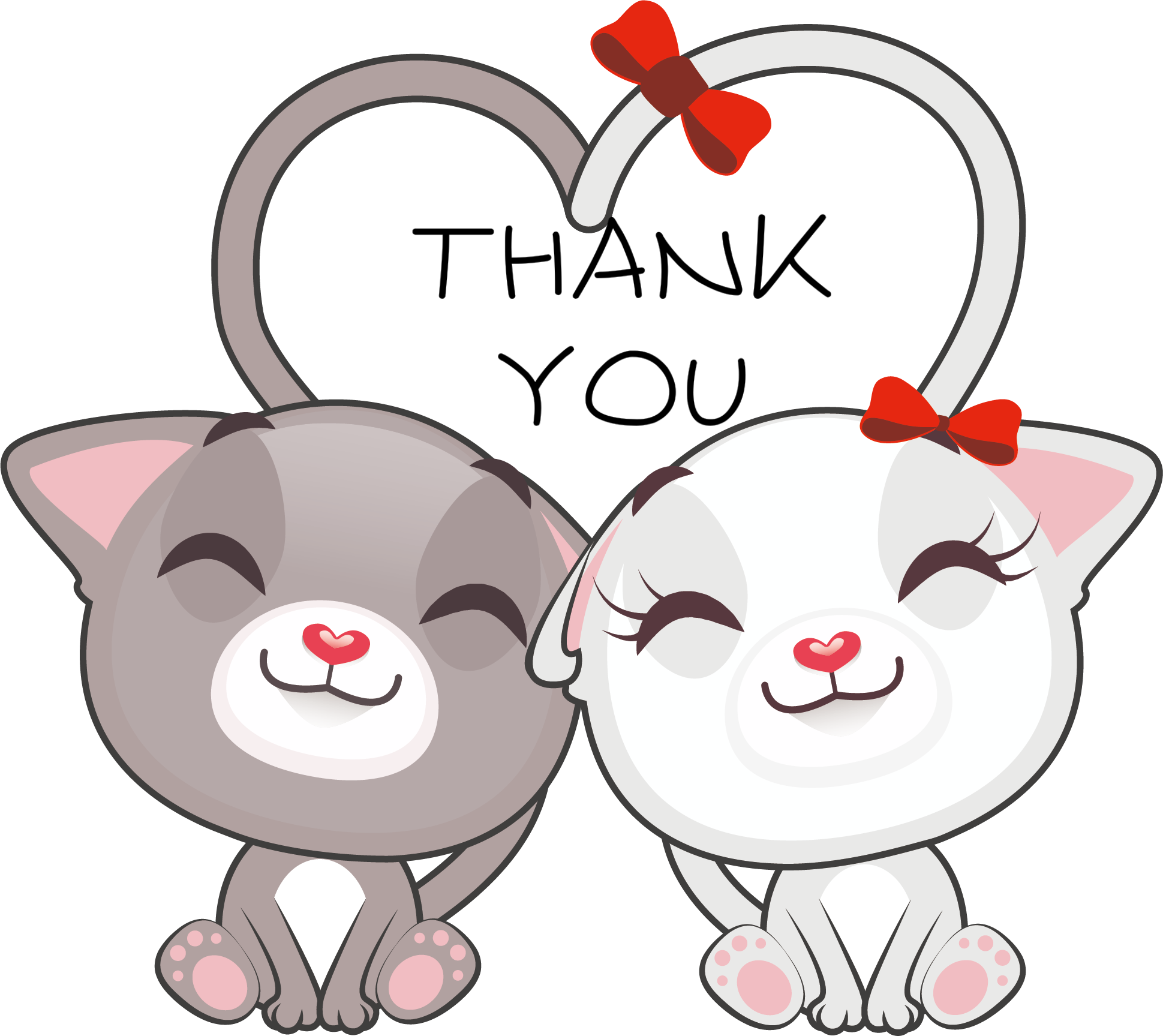 Влюбленные мультяшки мышки - Анимация гиф картинка смайлик скачать