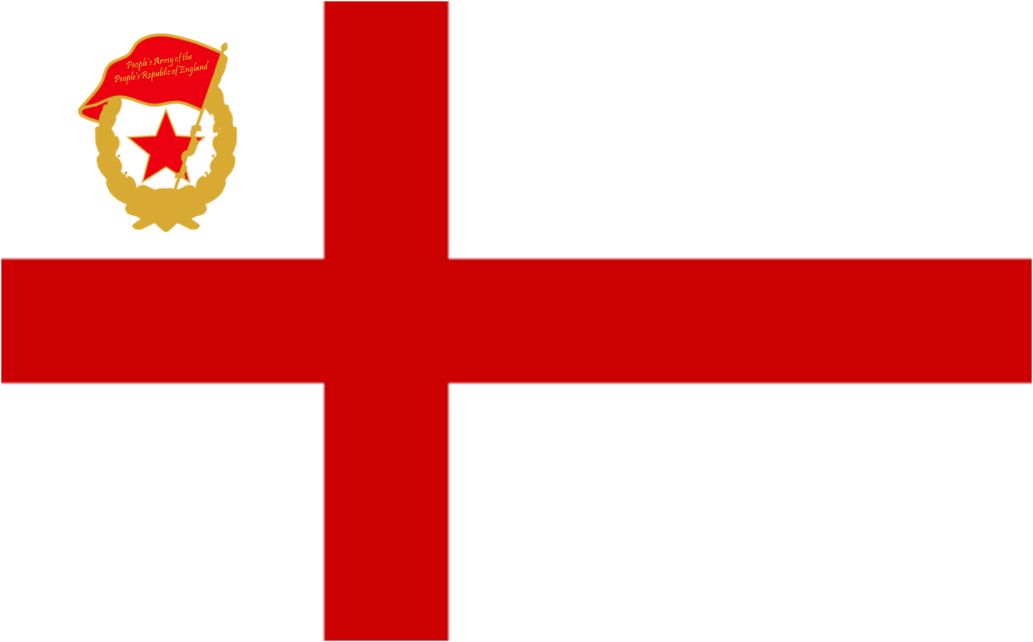 Страна с красным крестом на белом фоне