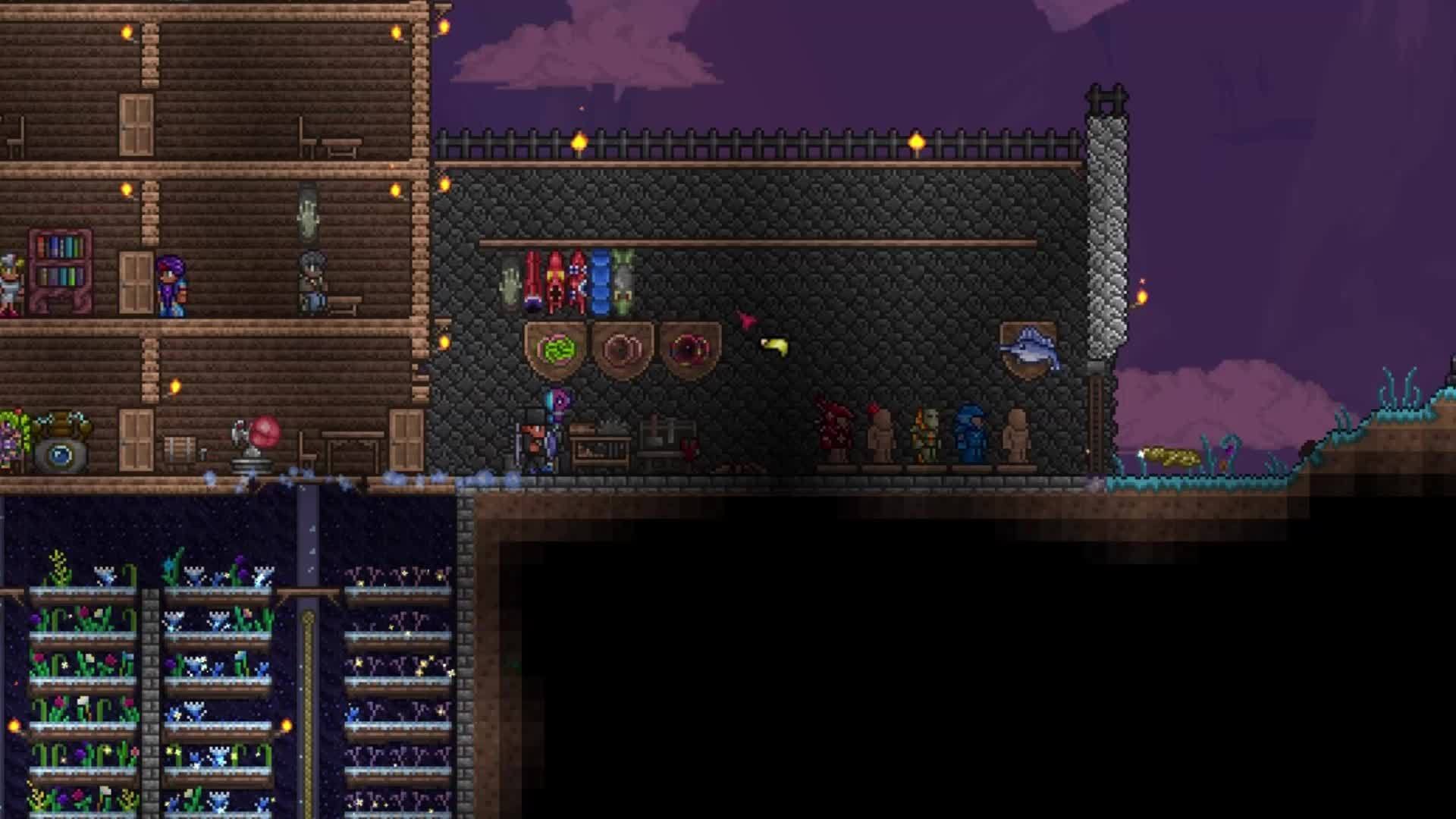 Terraria a toxic downpour falls over the wasteland seas фото 30