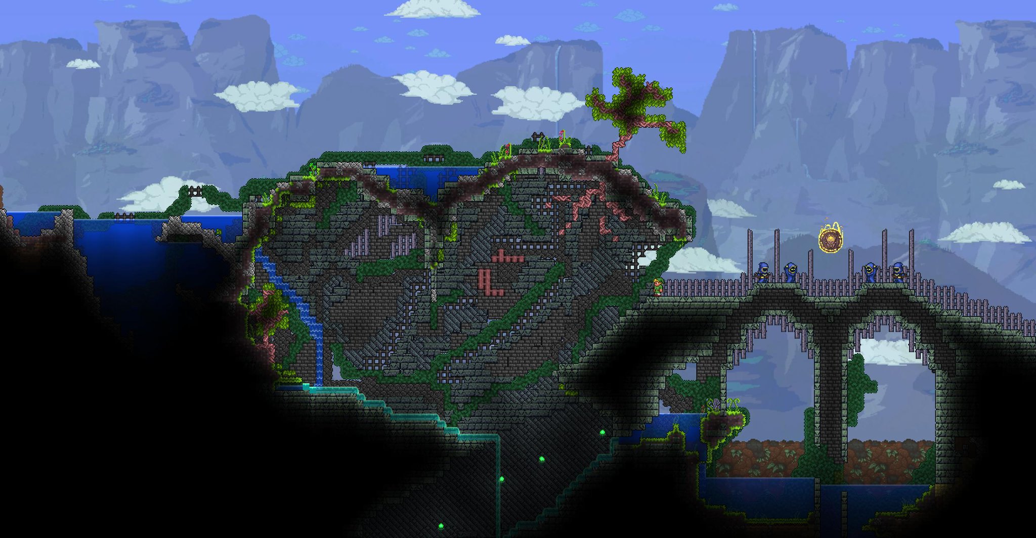 Terraria джунгли подземелье