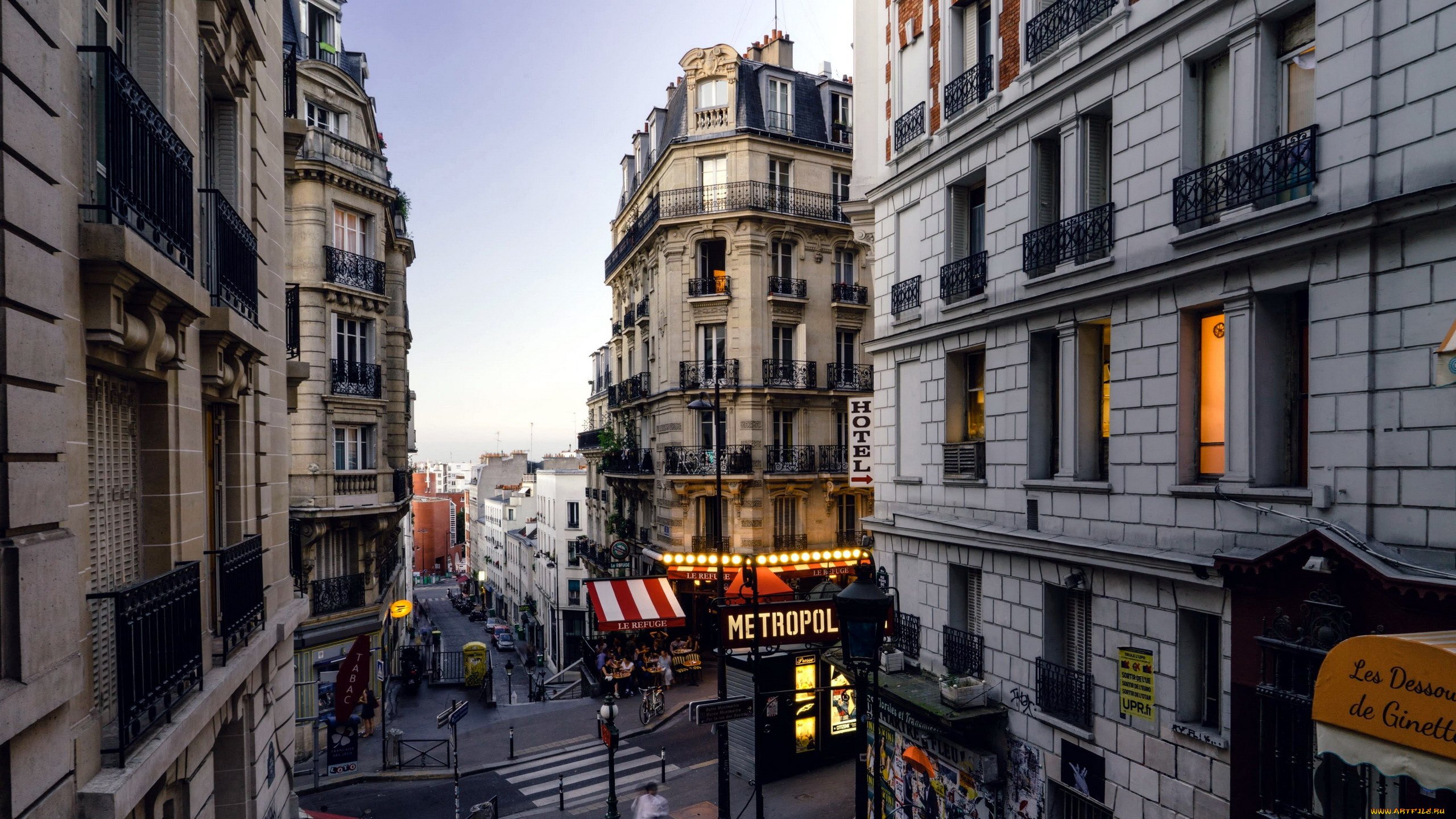 Улочки Парижа (62 фото)
