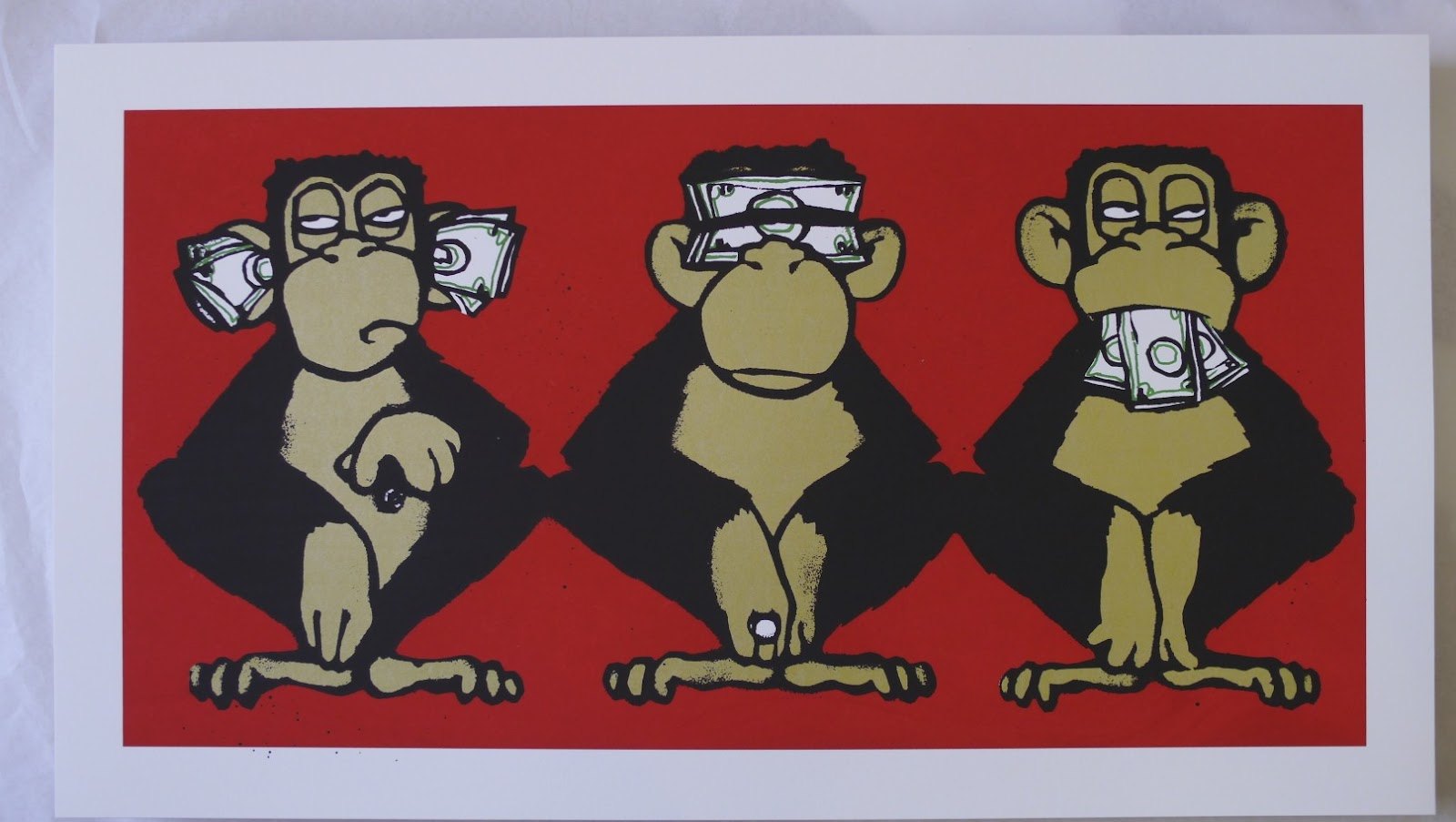 Пока ничего не вижу. Три обезьяны. Три обезьяны картина. Три обезьяны в современном стиле. Три обезьяны современная картина.