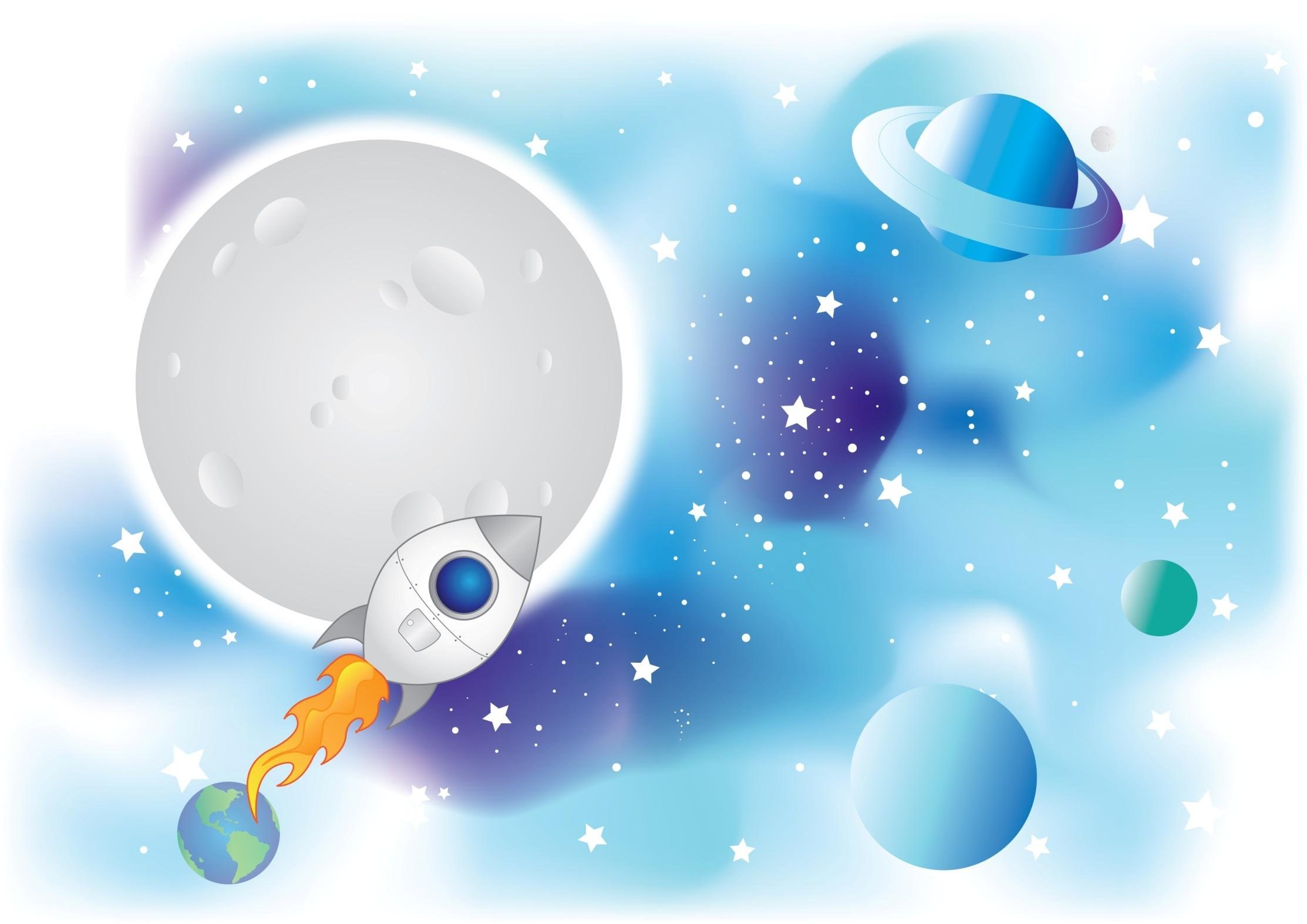 Клипарт космос для детей на прозрачном фоне - фото и картинки abrakadabra.fun