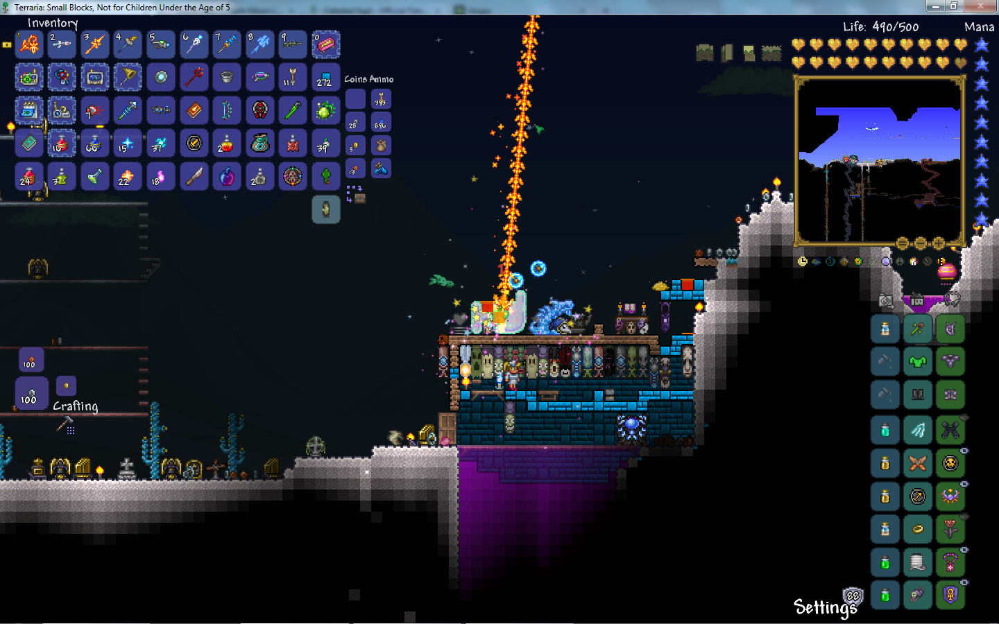 Terraria лунная вспышка фото 80