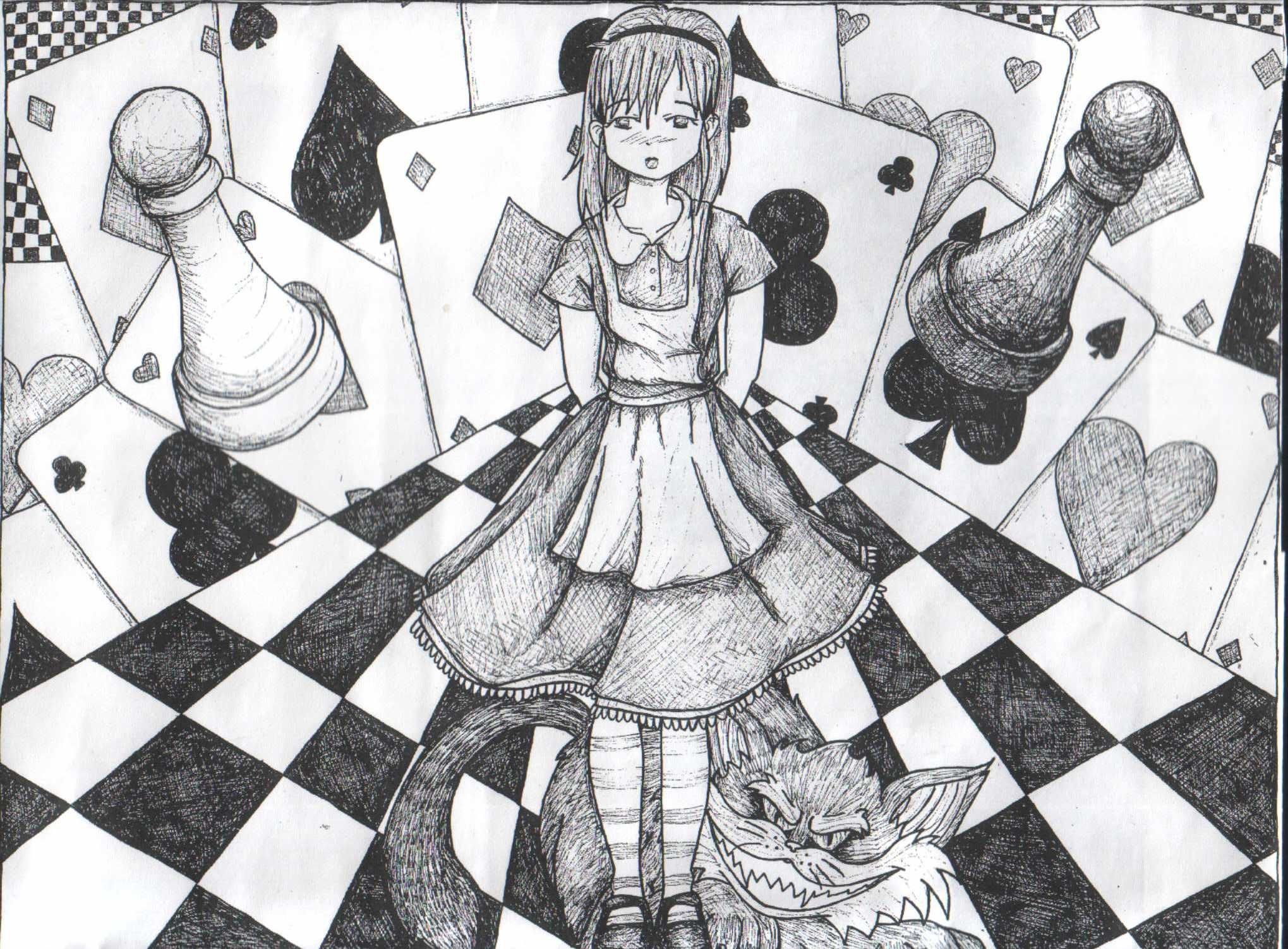 Рисунок шахматное королевство 4 класс