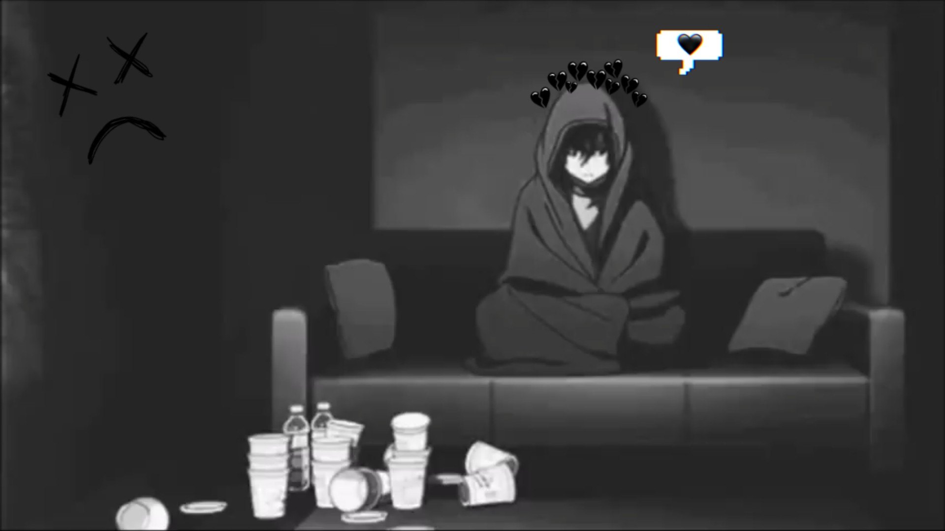      anime edit lonely    TikTok