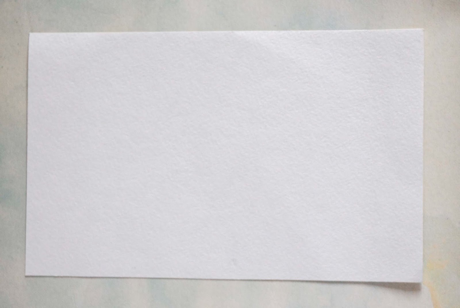 Белый лист бумаги