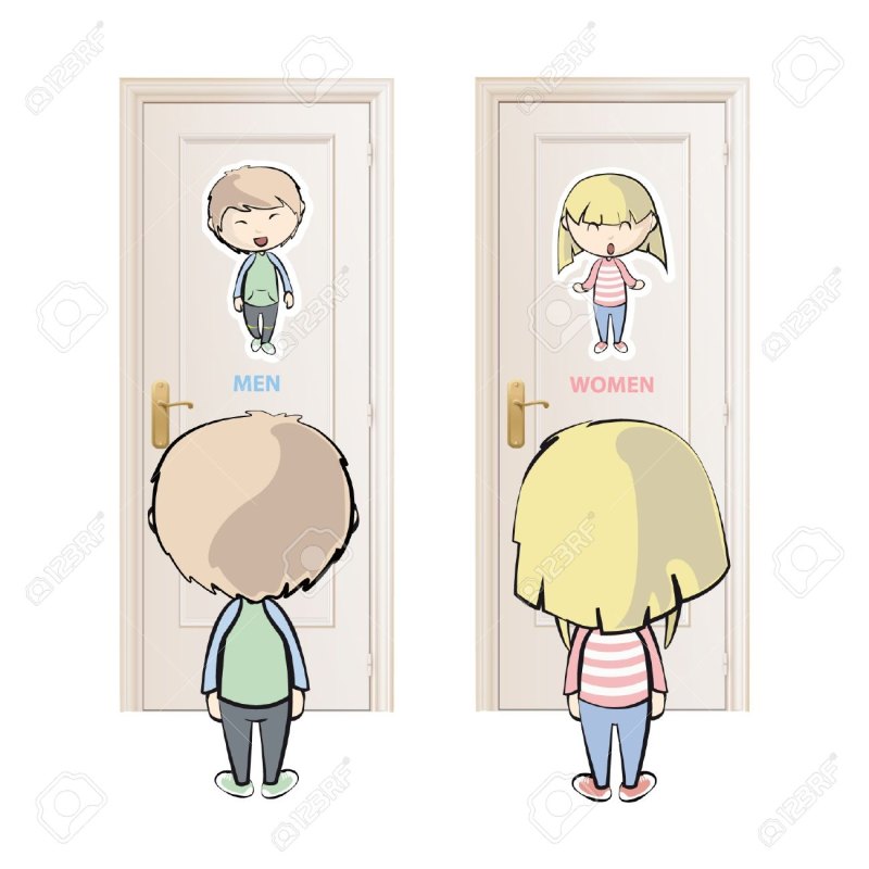 Ребенок хочет в туалет рисунок