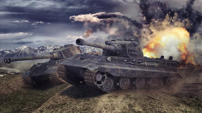 Танк е75 в World of Tanks