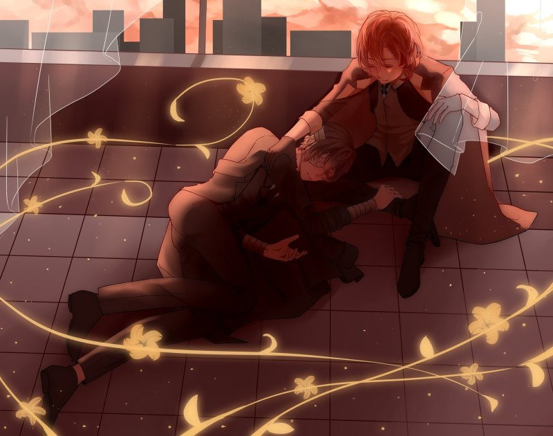 Аниме Дазай и Чуя